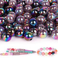 250 Pcs Beads for Pens - Focal Beads for Beadable Pens, Acrylic Bead for Beaded Pen, Spacer Bead Keychains Bracelets Crafts