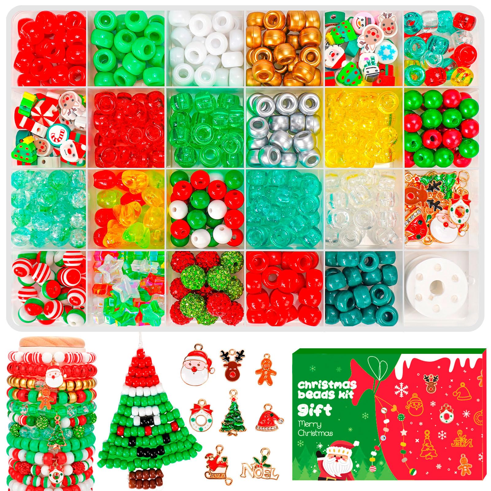 5 Boxes Bracelet Making Kit Pony Beads, 96 Colors 3500Pcs Kandi Beads for Bracelets with 800Pcs Letter Bead Friendship Bracelet Rave Accessories Craft Kits for Kids Adults Keychain Jewelry Making